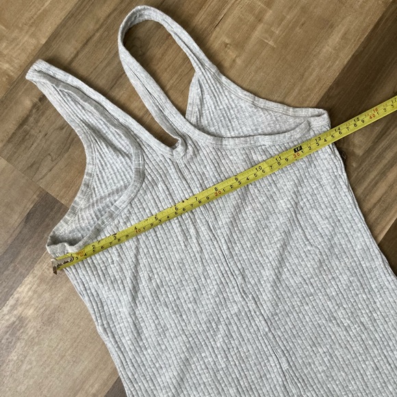 [Nike] Yoga Off Mat Ribbed Tank Top Grey Small - Picture 6 of 9